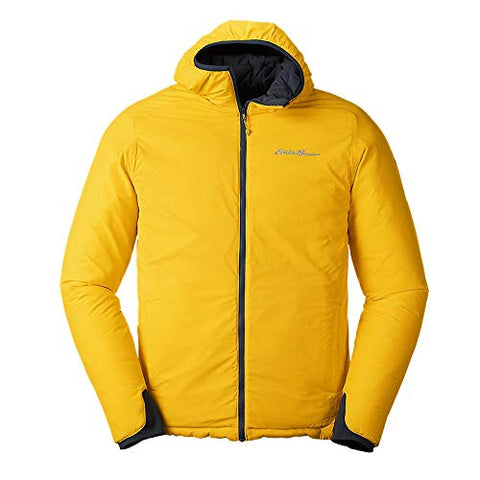 Reversible Hooded Jacket - Yellow and Grey