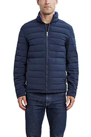 Reversible Puffer Jacket - Men's - Nautica - Blue and Navy – ALLREVERSIBLE