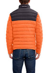 Reversible Puffer Jacket - Orange and Grey