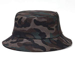 Reversible Bucket Hat - Camo and Black