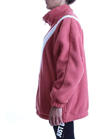 Reversible Sherpa Jacket Women's Nike Pink – ALLREVERSIBLE