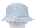 Reversible Bucket Hat - Light Blue and White