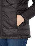 Reversible Packable Down Jacket - Black and Grey