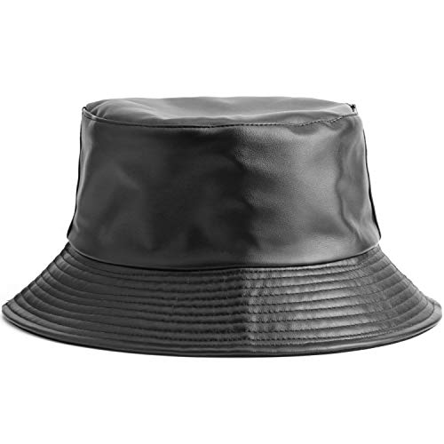 #206 Vegan Leather Bucket Hat Vegan Leather Bucket Hat - Urban Expressions main image 4