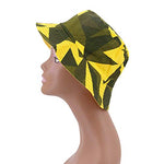 Reversible Bucket Hat - Yellow and Olive Green