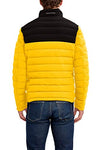 Reversible Puffer Jacket - Yellow and Brown