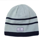 Reversible Beanie - Grey and Navy Blue