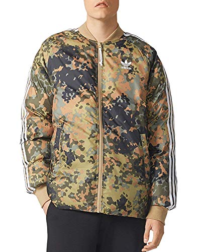 Adidas originals pharrell williams camo puffer jacket Clearance