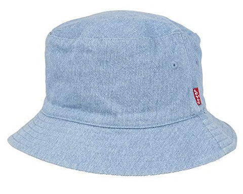 Reversible Bucket Hat - Light Blue and White