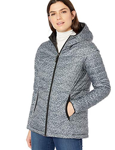 Reversible Packable Down Jacket - Women's - LOLË - Black and Grey ...