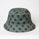 Reversible Bucket Hat - Olive and Tan