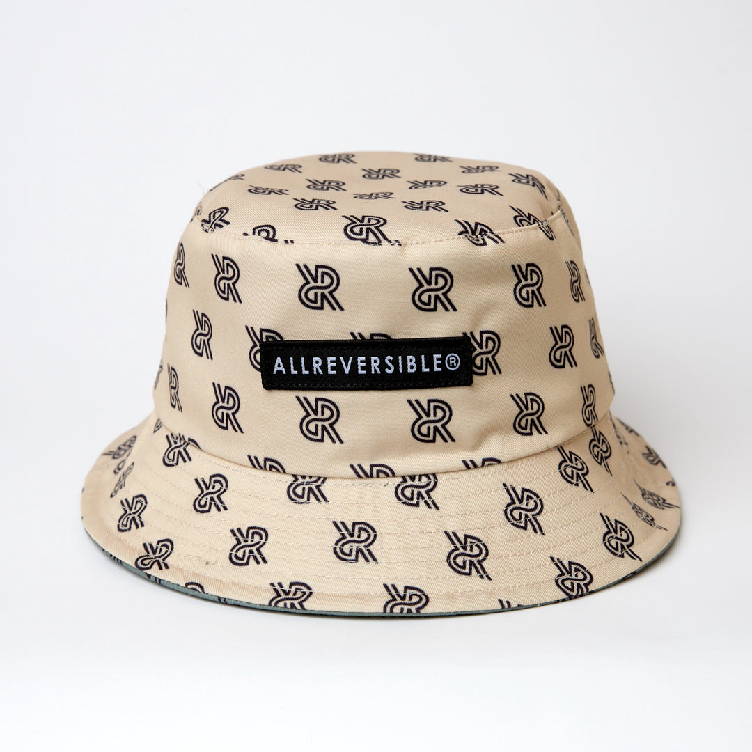メンズウェア REVERSIBLE BUCKET HAT (DOLLAR) Reversible Bucket Hat - Black and White - ALLREVERSIBLE®
